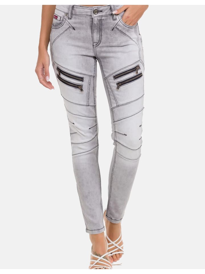 JEANS WD501 in GREY