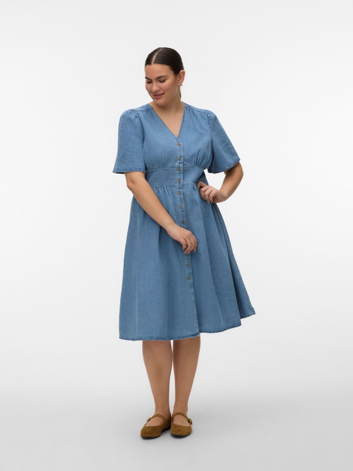 Jeanskleid in Light Blue Denim