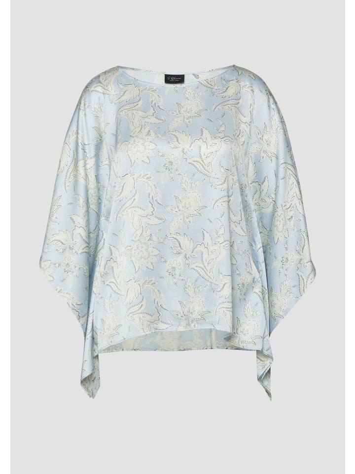 Bluse in 50A7_hellblau