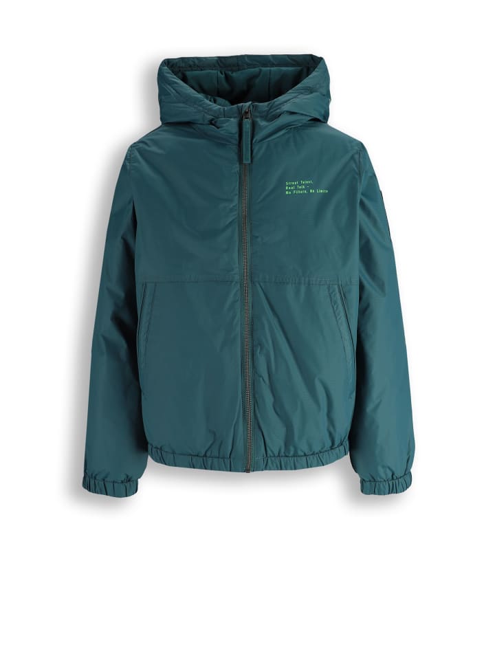 Übergangsjacke in türkis