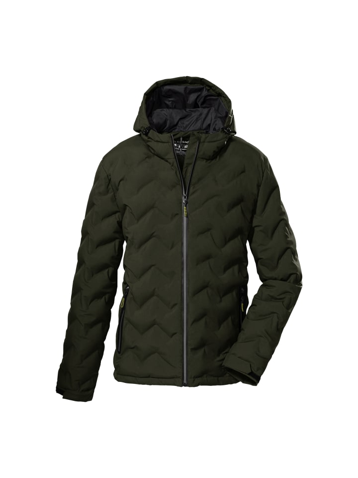 Steppjacke KOW 119 in Dunkeloliv