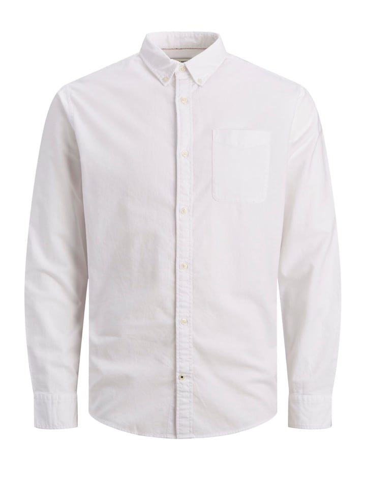 Freizeithemd in White