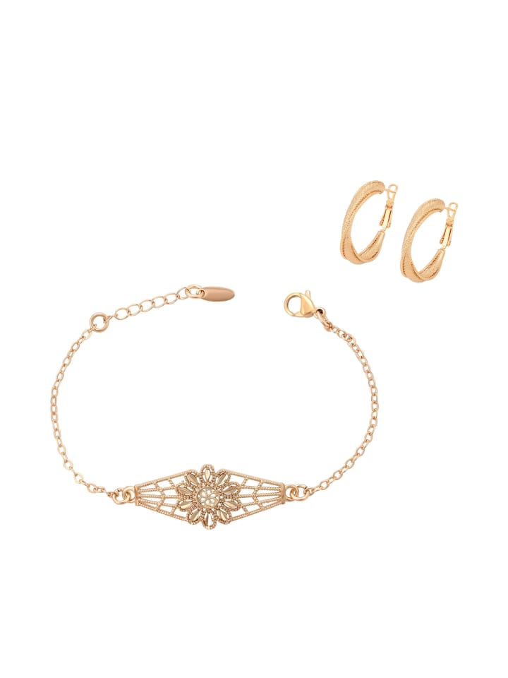 Women Jewelry Set in gold