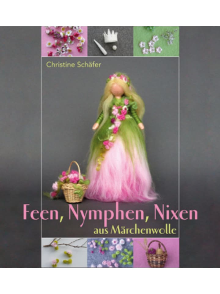 Buch - Feen, Nymphen, Nixen aus Märchenwolle
