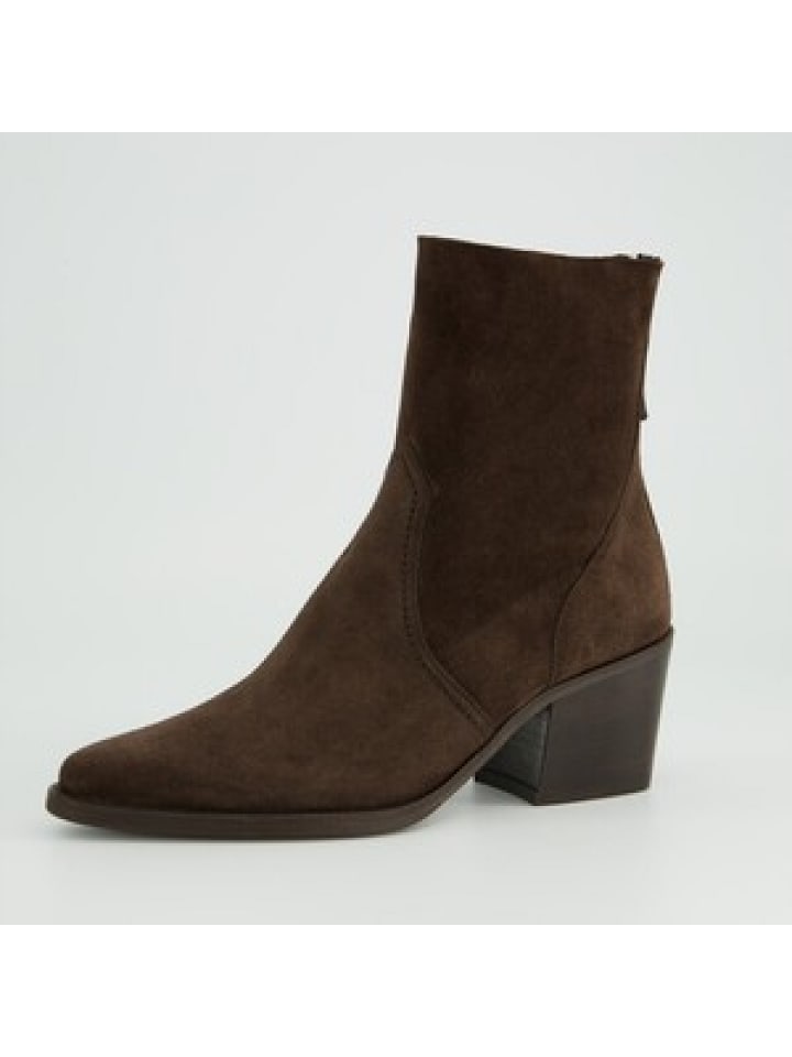 Stiefelette in Braun