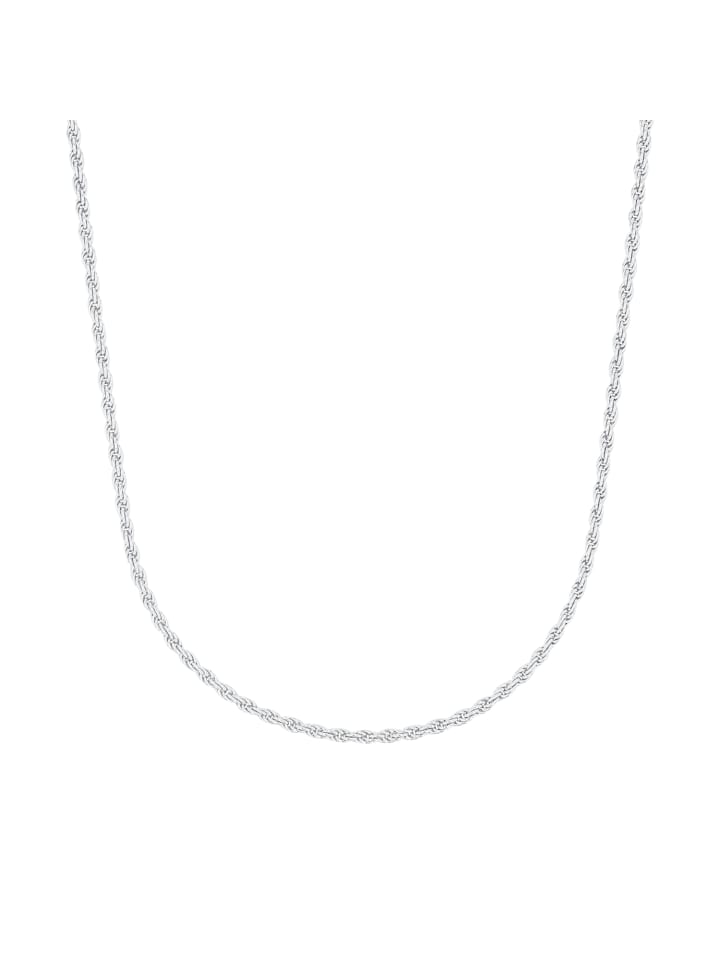 Halskette Silber 925, rhodiniert in Silber