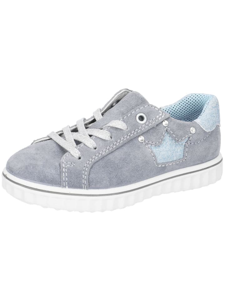 Schnürschuh in grau