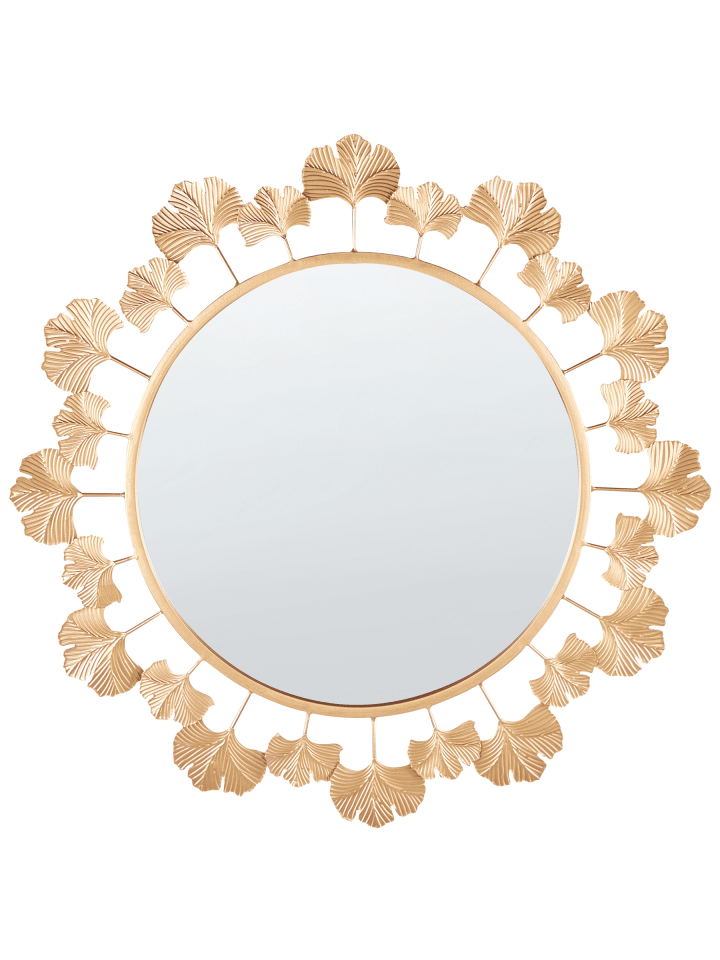 Wandspiegel CODOLET in Gold - (W) 60 x (H) 60 x (L) 3 cm Horizontal