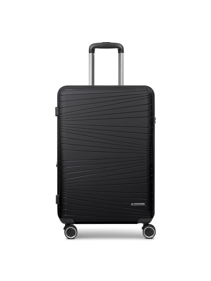 Dallas 3.0 4 Rollen Trolley M 65 cm mit Dehnfalte black