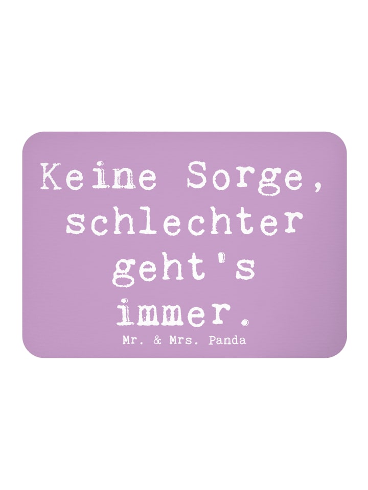 Magnet Spruch Hoffnung in schwierigen Zeiten mi... in Lavendeltraum