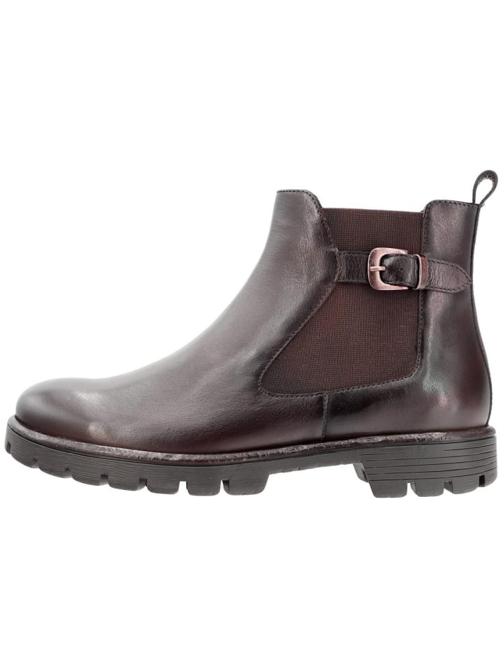 Komfort Stiefelette in braun