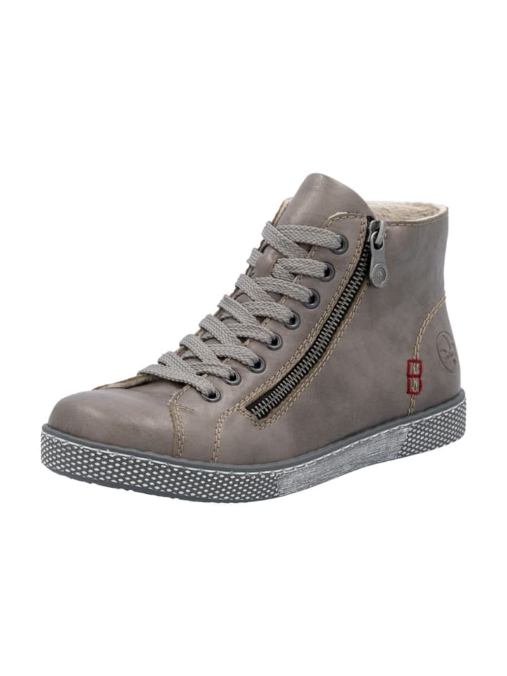 Sneaker High in Grau