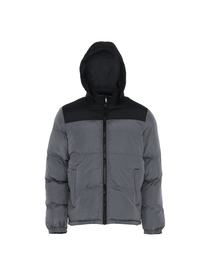 Herren Wattierte Steppjacke in Grau