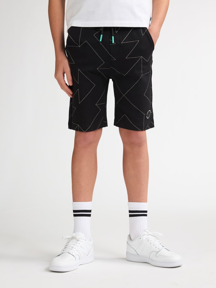 Jogging-Shorts Cedros in Schwarz
