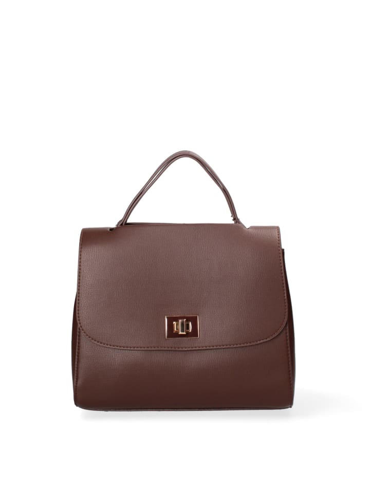 Handtasche in DARK BROWN