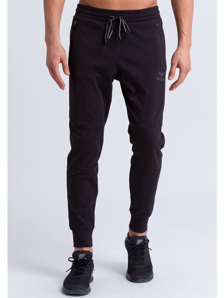 Herren Essential Sweatpant in schwarz