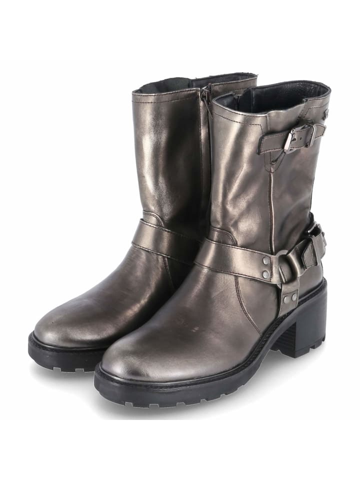 Bikerboots in bronze