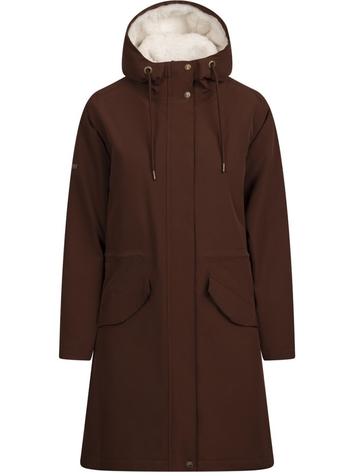 Regenjacke "Vailsom Rainwear Jacket" in Braun