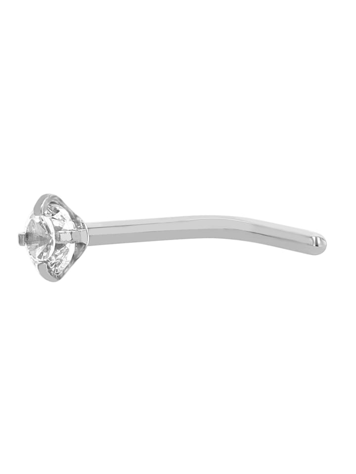 Damen Piercing aus Edelstahl in silber