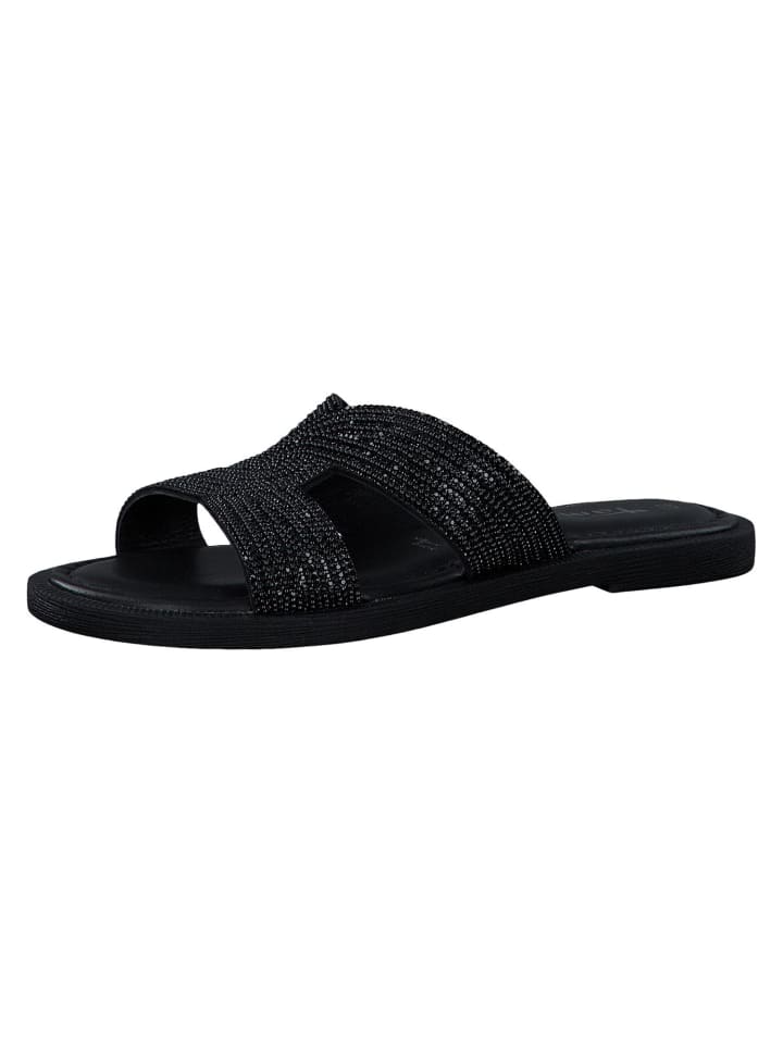 Pantolette in BLACK GLAM
