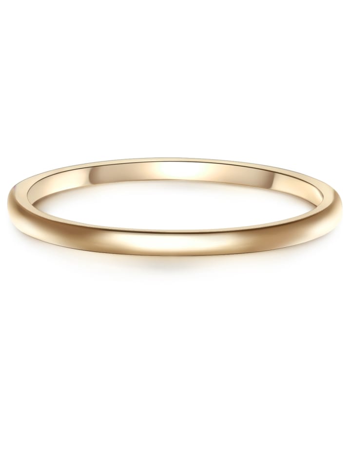 Ring aus Sterling Silber in gelbgold