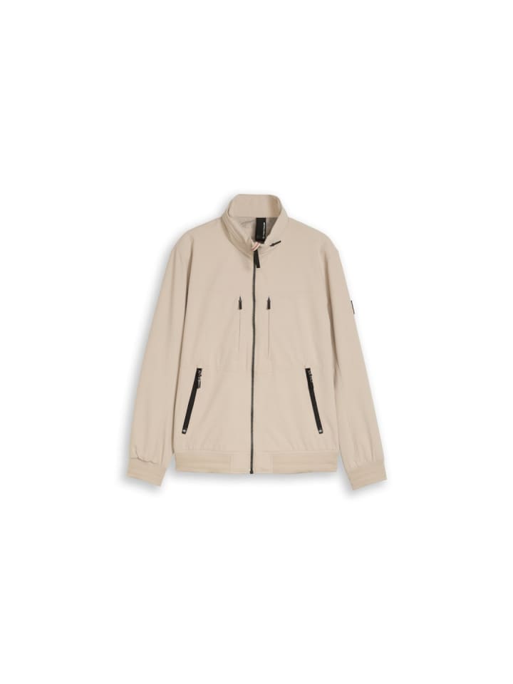 Jacke in cashew beige