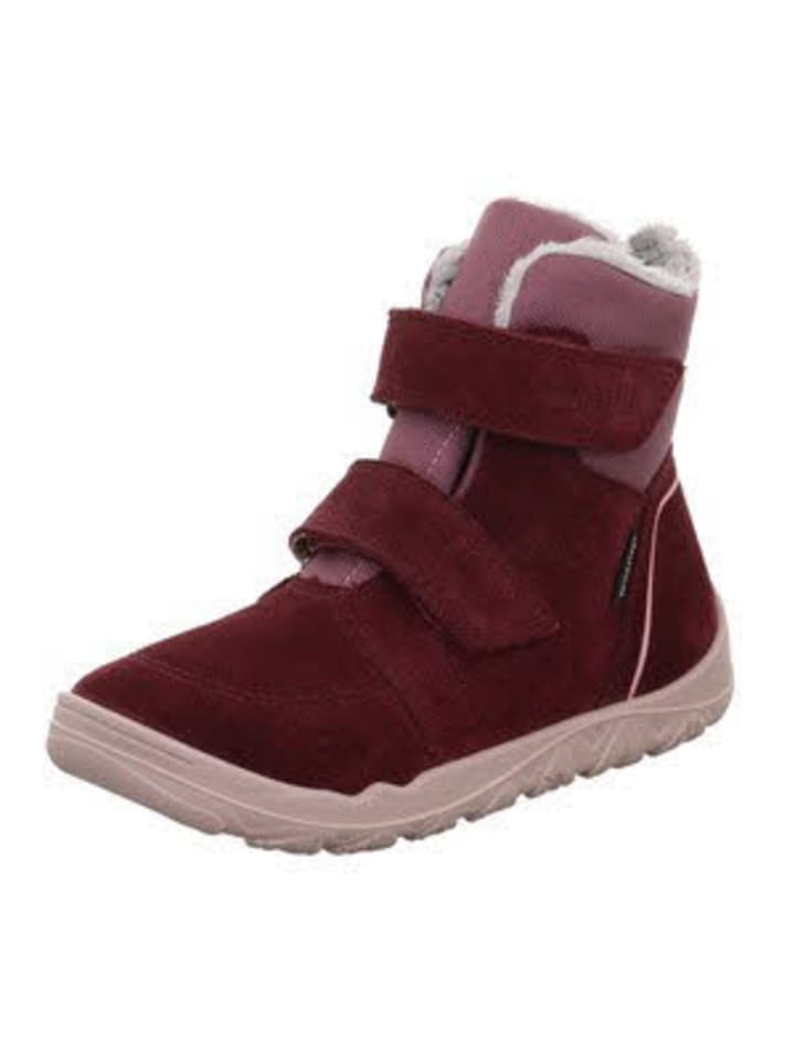 Stiefel Kinder Stiefelette Leder \ WALDERI in Rot