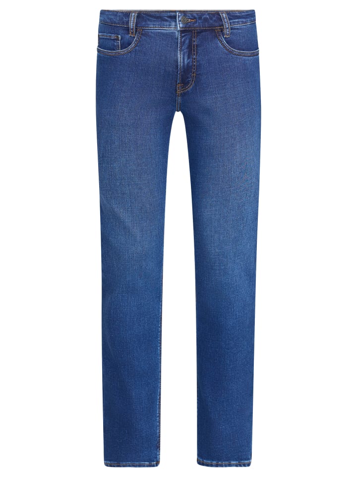 5-Pocket Jeans PIPE in mid blue