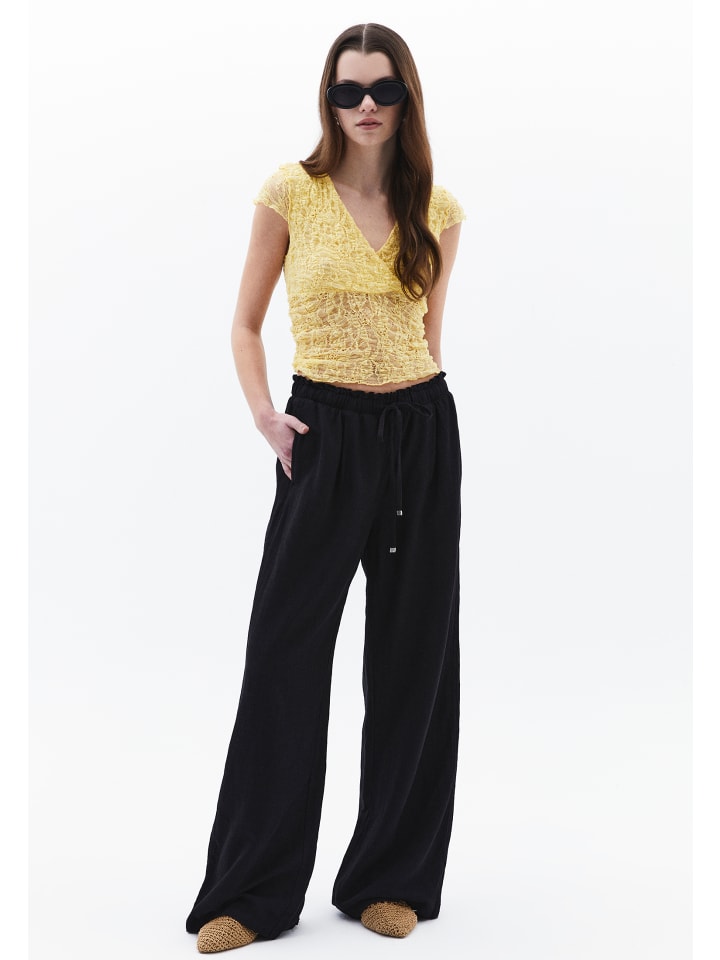 Weite Hosen BLACK
