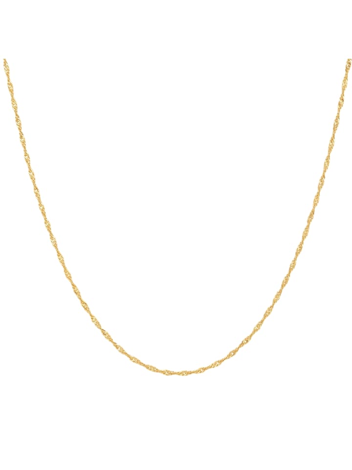 Kette aus Sterling Silber in gelbgold