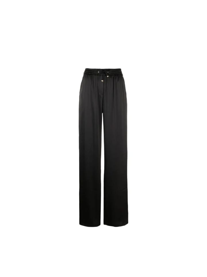 Schwarz Polyamid Casual Hose
