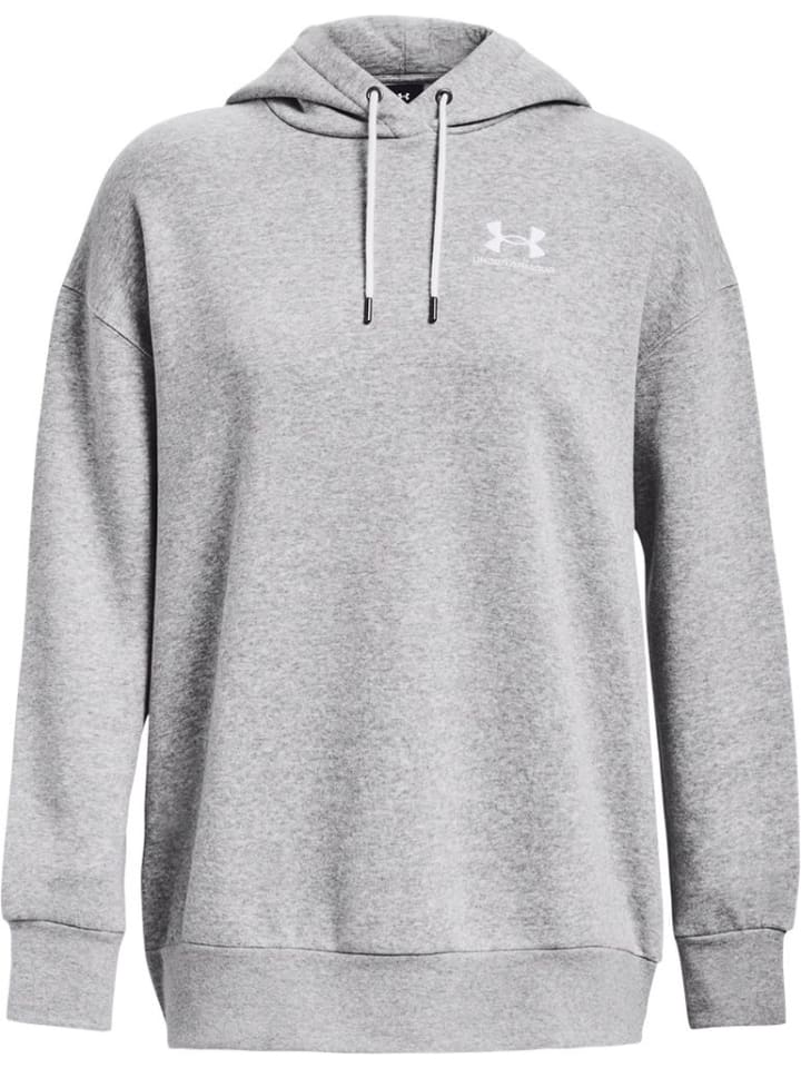 Hoodie "Essential Flc Os Hoodie" in Grau