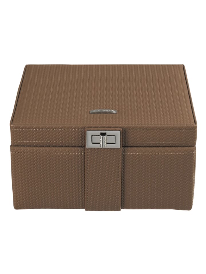 Corbello Schmuckkasten 21.5 cm mocca