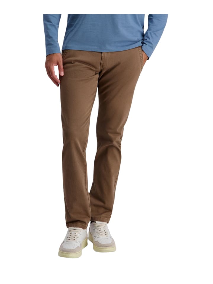 Stoffhose / Chino REGULAR LUITZ regular/straight in Beige