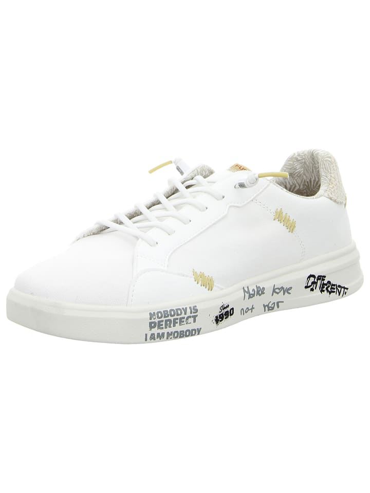 Sneaker Low in weiß