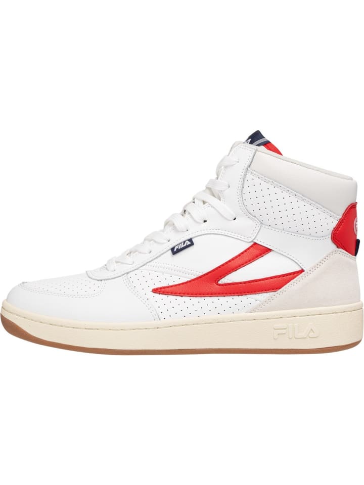 Sneaker High in Weiß