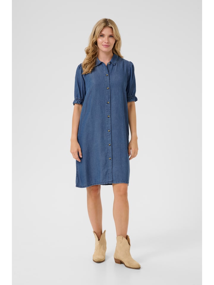 Kleid CRMolly A-shape in Toronto Medium Blue denim