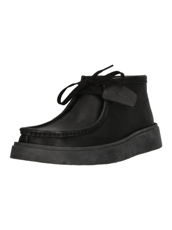 Schnürschuh Torview High in 1216 Black Leather