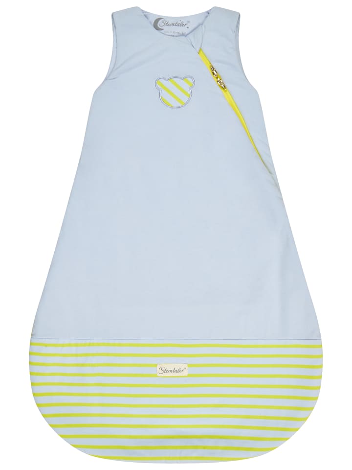 Schlafsack 70cm FAMILIE Bär in hellblau