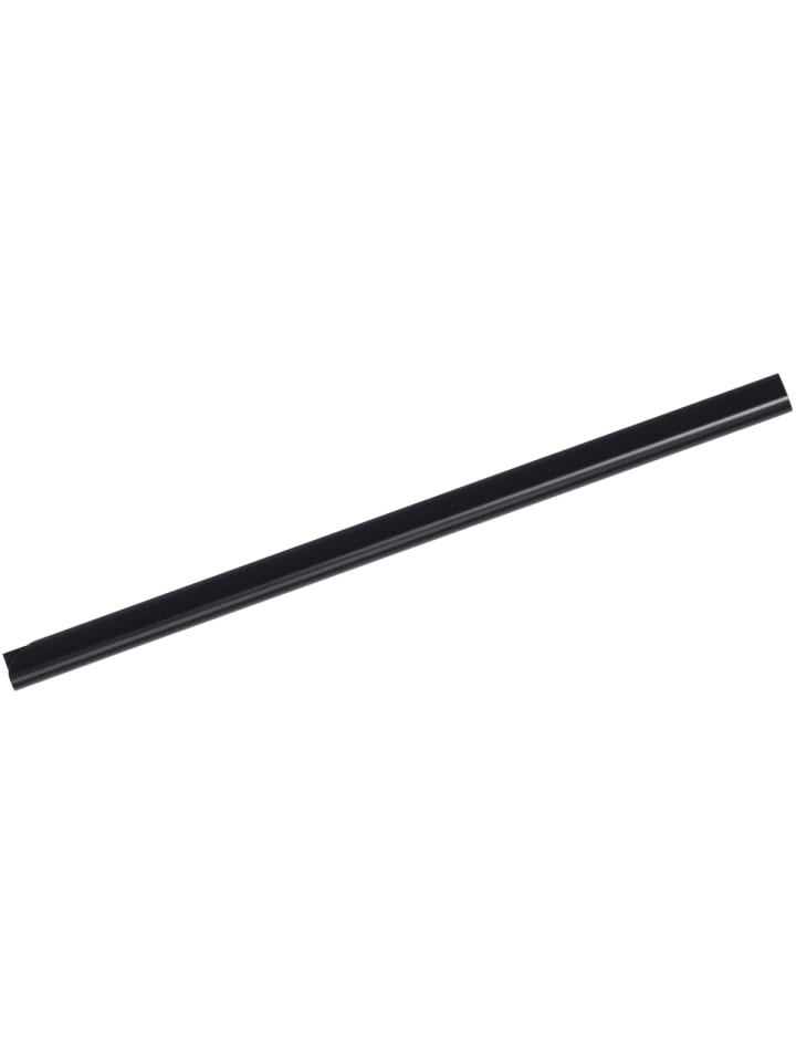 Klemmschiene A4 ca. 60 Blatt schwarz Packung mit 50 Stück