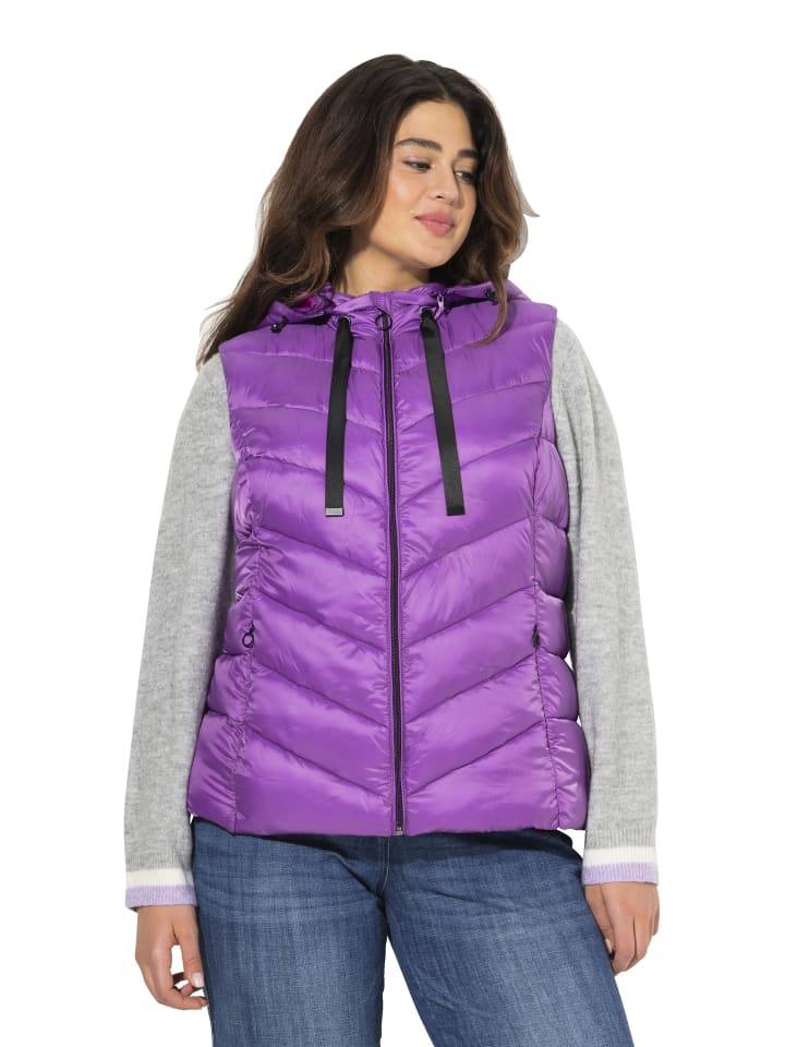 Weste in violett