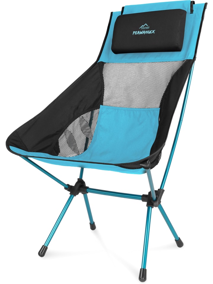 Campingstuhl Peawanuck in Petrol/Schwarz