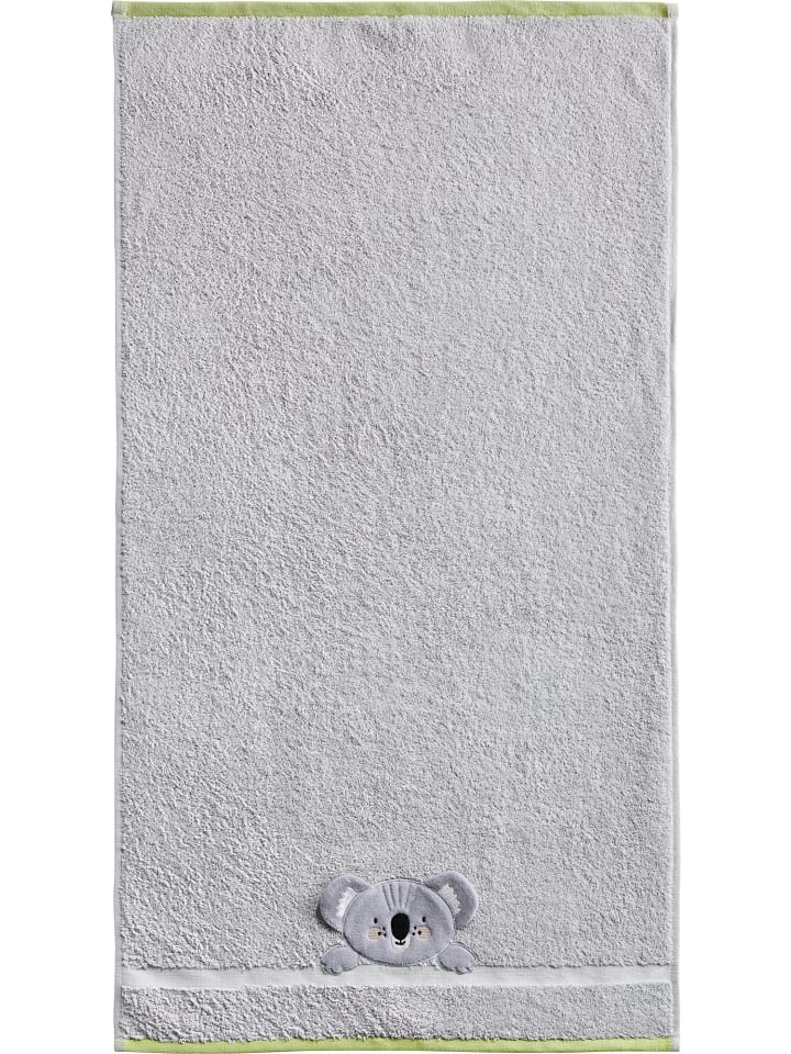Frottier Kinder-Handtuch Koala in grau