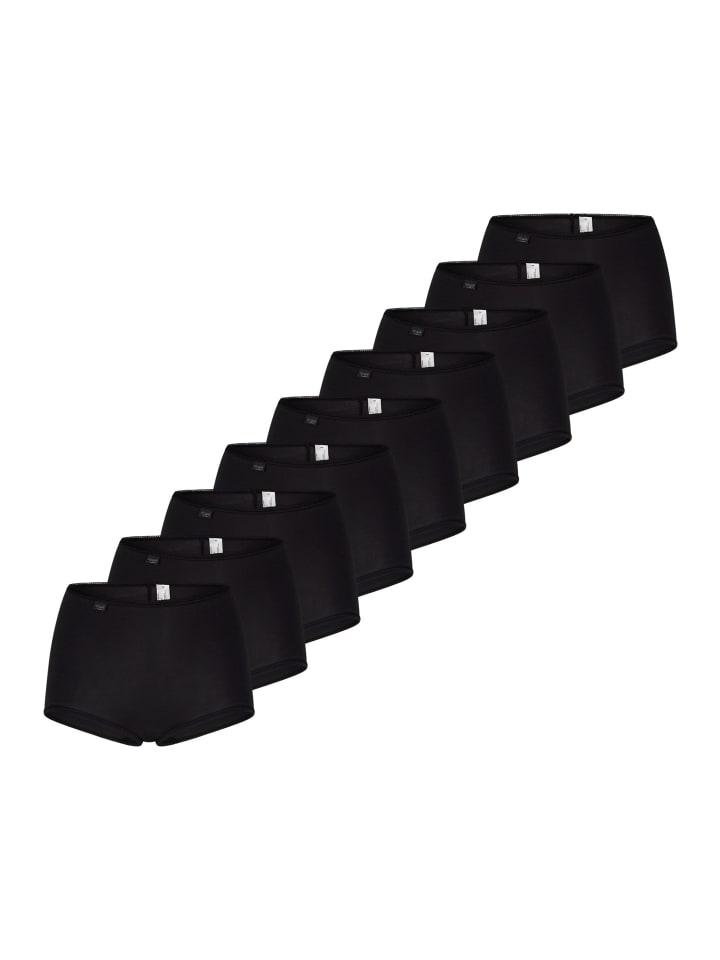 Maxi Slip 24/7 Cotton in Schwarz