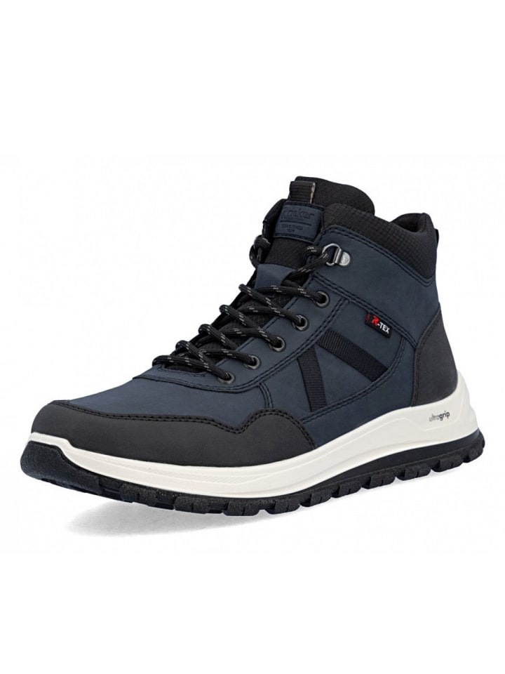 Schnürstiefel in Blau