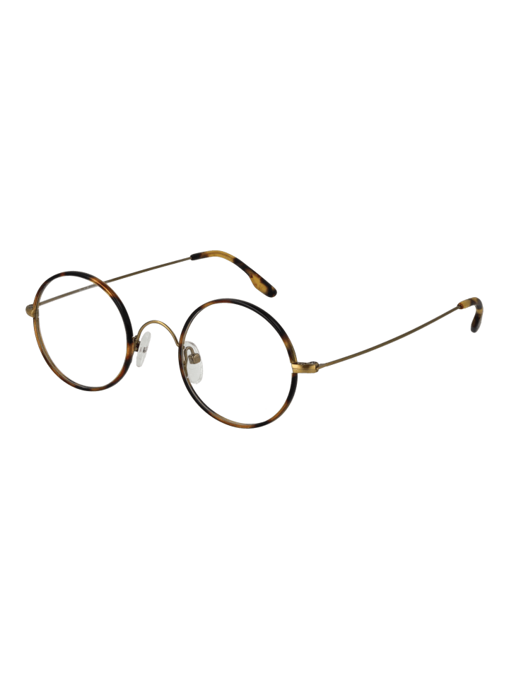 Unisex Optische Fassungen Rund Gold