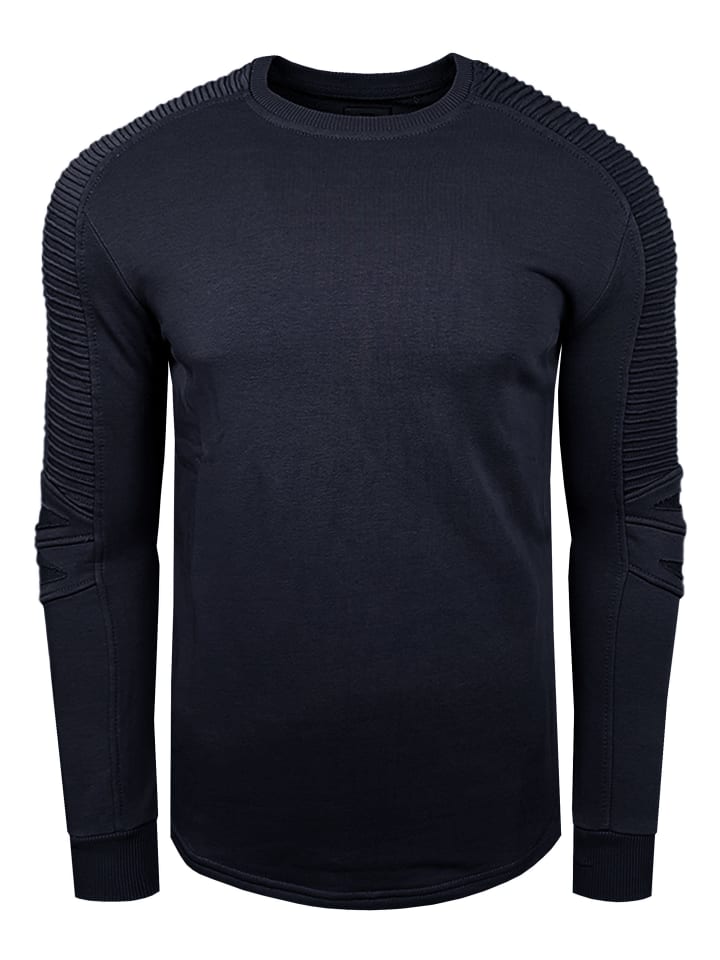 Biker Sweater in Marine