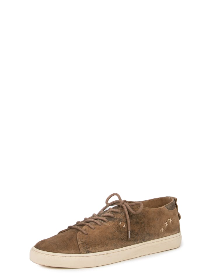 Stockerpoint Trachtensneaker Brady in hellbraun