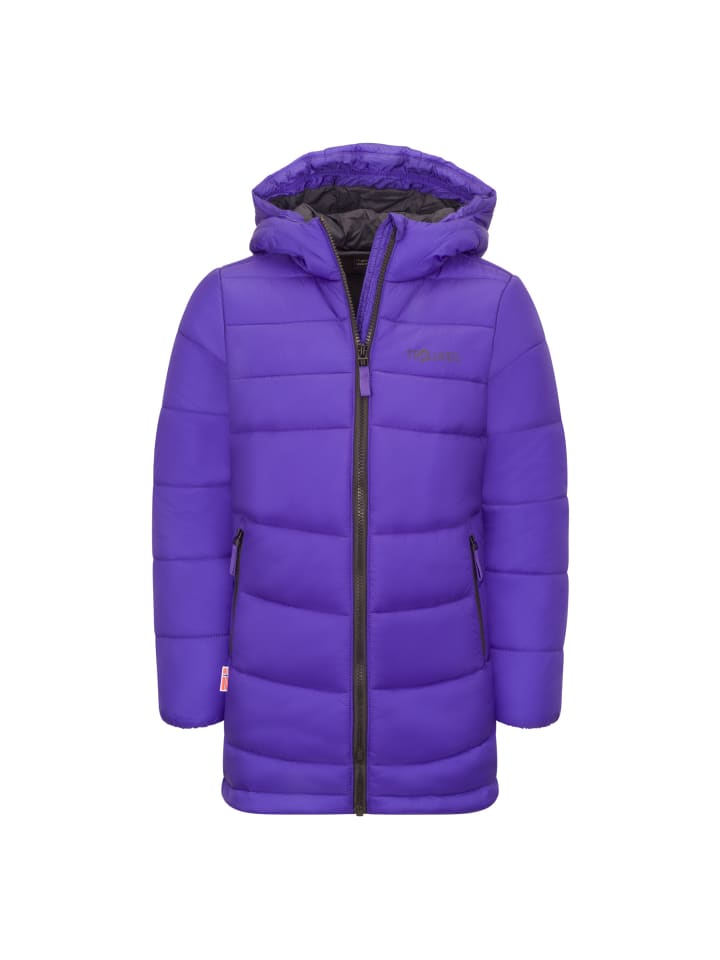 Wintermantel Trondheim in blue purple