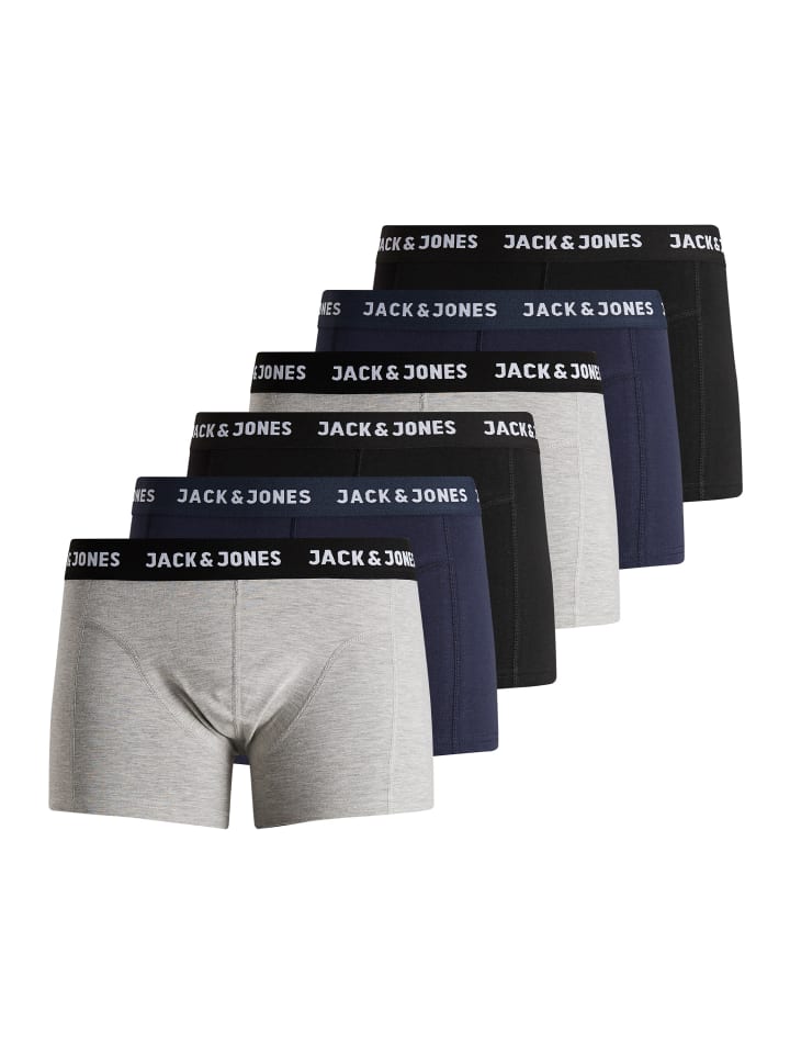 Retro Short / Pant Anthony in Dunkelblau / schwarz / grau